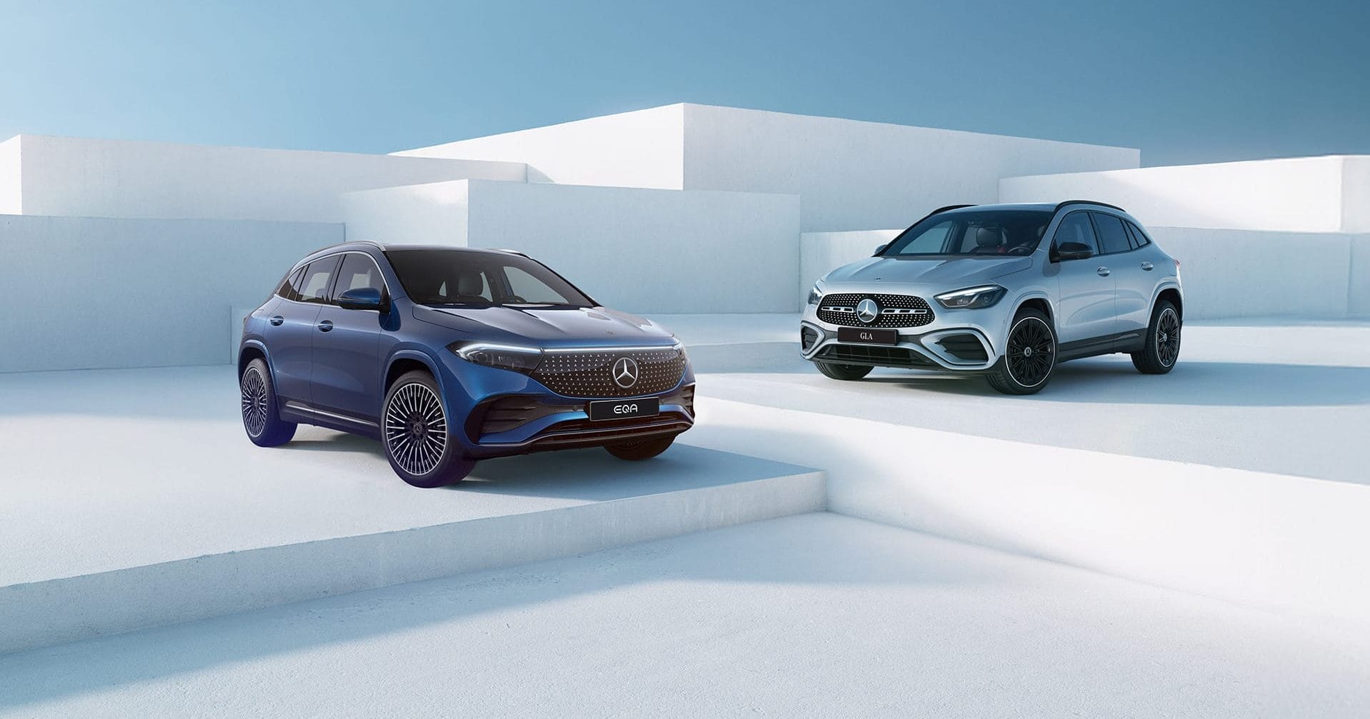 Mercedes-Benz EQA ja GLA